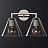 Бра RH Utilitaire Funnel Shade Double Sconce Латунь фото 4