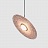 Подвесной светильник Stone Disc Haning Pendant Красный фото 3