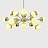 Lego Ball Chandelier 90 см  Черный фото 4