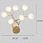 Настенный светильник ST-Luce Ritz Demeter Firefly Chandelier Черный C фото 5