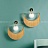 Бра Houtique Masquespacio Wall Lamp Желтый фото 9