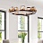 Подвесная люстра Gem Ring Chandelier C фото 11