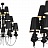 Metalarte Josephine Queen 9.6.3 Chandelier Розовый фото 5