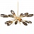 Подвесная люстра Hammerton Aalto Oval Starbust Chandelier 100 см  фото 9