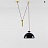 Подвесной светильник Shape up Pendant Hemisphere Black designed by John Hogan D фото 5