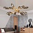 Подвесная люстра Hammerton Aalto Oval Starbust Chandelier 80 см  фото 6