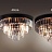 1920s Top Odeon Glass Fringe Chandelier 50 см   фото 3