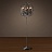 Foucault Orb Crystal Floor Lamp Черный фото 2