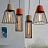 Подвесной светильник Cement Droplight Pendant Light КрасныйD фото 16